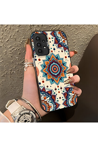 Hontinga حافظة متوافقة مع هاتف سامسونج جالاكسي A23، حافظة هاتف جميلة بنمط مضا...