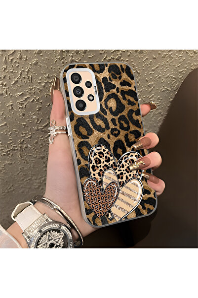 Hontinga حافظة متوافقة مع هاتف سامسونج جالاكسي A33 5G، حافظة هاتف بنمط قلب مض...