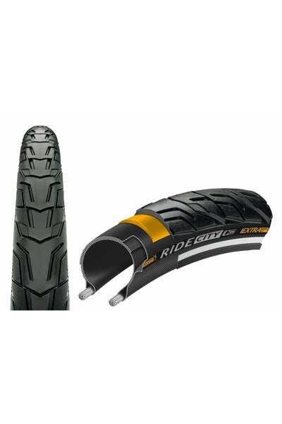 Continental Tyre Ride City Reflex Reflex Extra PunctureBelt 47-622 28x1.75 black