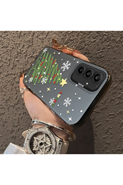 ucuc حافظة سيليكون مضادة للسقوط متوافقة مع هاتف سامسونج جالاكسي A25 بنمط شجرة...