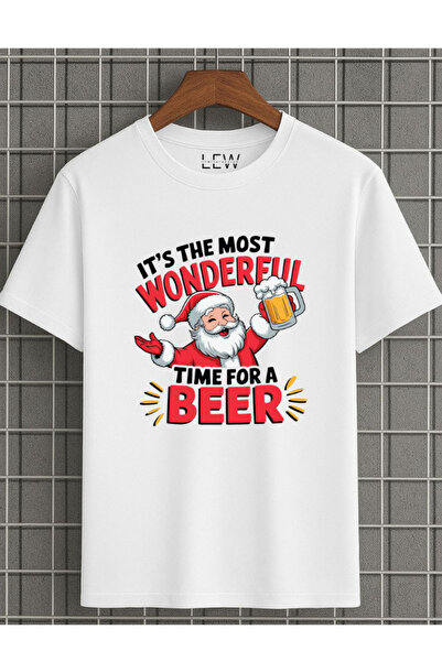 lovver Christmas Noel Santa Claus Custom Design 100% Cotton Premium Print Qua...