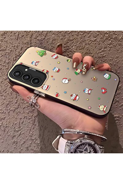 ucuc حافظة سيليكون مضادة للسقوط متوافقة مع هاتف سامسونج جالاكسي S23 Fe بنمط س...