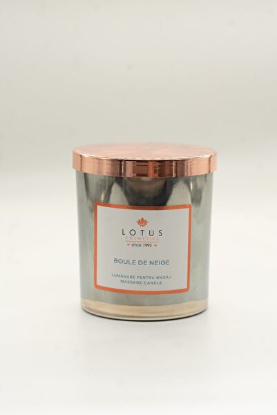 Lotus Cosmetics Warm Massage Butter Candle "Boule de Neige"