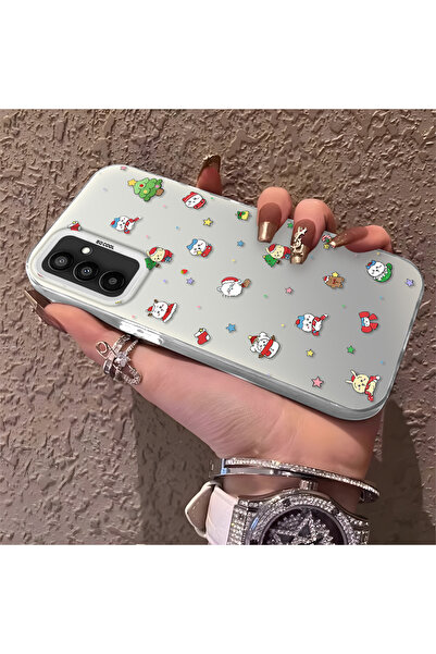 ucuc حافظة سيليكون مضادة للسقوط متوافقة مع سامسونج جالاكسي M13/M23 بنمط سانتا...