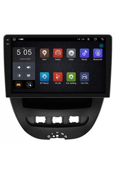 Piloton Sistem de navigație dedicat pentru Toyota Aygo (2005-2014) 2K QLED, 8...