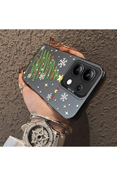 ucuc حافظة سيليكون مضادة للسقوط متوافقة مع شجرة عيد الميلاد لهاتف Xiaomi Redm...