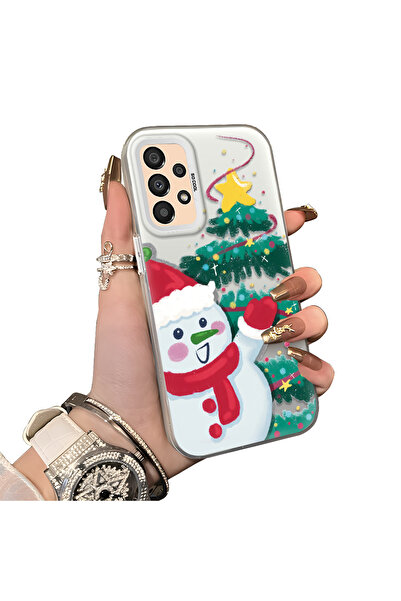 ucuc حافظة سيليكون مضادة للسقوط متوافقة مع هاتف سامسونج جالاكسي A33 5G بنمط ن...