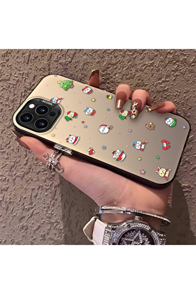 ucuc حافظة مضادة للسقوط من السيليكون بنمط سانتا كلوز متوافقة مع هاتف iPhone 1...