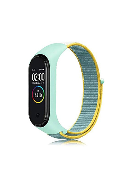 Coverzone حزام قابل للتعديل متوافق مع شاومي مي باند 3 4 5 6 7، حزام منسوج عال...