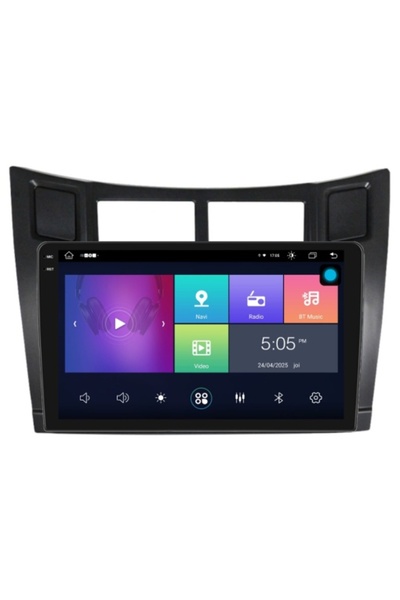 Piloton Navigation for Toyota Yaris P9 (2005-2015) 9" 2K 4GB RAM 64GB Octa-Core