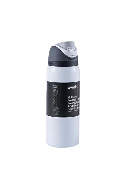owala FreeSip Stainless Steel Water Bottle 32OZ, Insulated with Straw, BPA-Free
