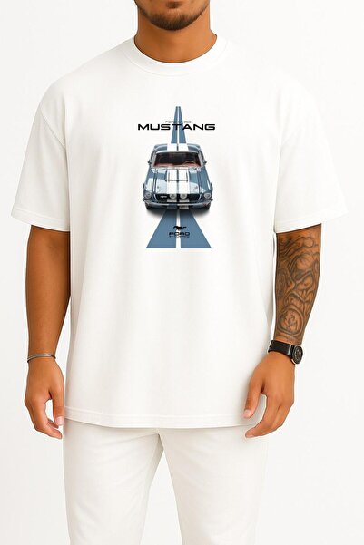 Bahriyeli Collection Oversize kroj Ford GT Mustang Legend Kofer Štampano Unis...