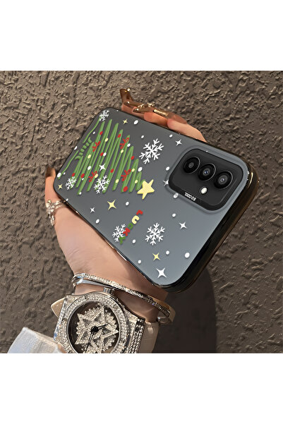 ucuc حافظة سيليكون مضادة للسقوط بنمط شجرة عيد الميلاد متوافقة مع هاتف سامسونج...