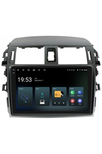 Piloton Dedicated Navigation for Toyota Corolla E15 (2007-2013) 9-inch, 4GB/64GB