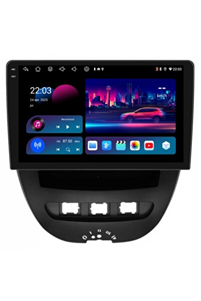 Piloton Navigație dedicată pentru Toyota Aygo (2005-2014) 10 inch, 4GB RAM, 6...