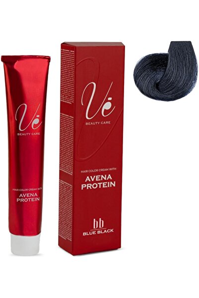 Ve Beauty Care كريم صبغة الشعر #BB أزرق أسود - صبغة شعر دائمة | 100 مل