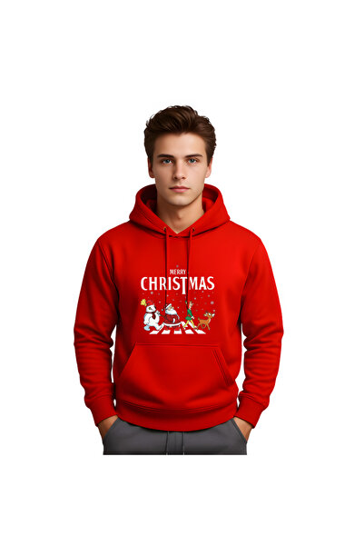 PRINTSHOP4ME Christmas Hoodies For Men–Soft Cotton Pullover Hoodie With Draws...
