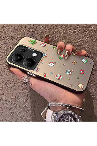 ucuc حافظة سيليكون مضادة للسقوط متوافقة مع هاتف Xiaomi Poco M6 Pro 4G بنمط سا...