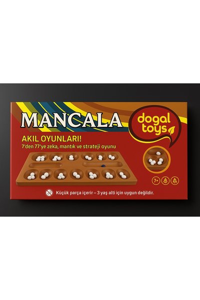 TİFOYS Ahşap Mancala Zeka ve Strateji Oyunu