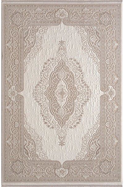 Artemis Halı Artemis Halı Özel Akrilik Dokuma Krem Bej Renkli Modern Halı ANE...