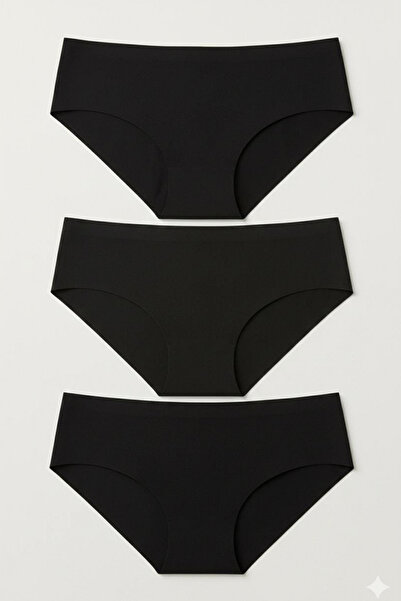 MILANOFOX Non-Marking Laser Cut 3-Piece Panties Set