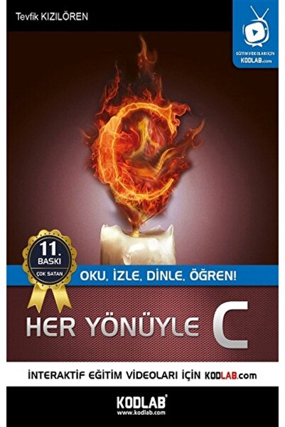 Kodlab Yayın Dağıtım Her Yönüyle C Eğitim Kitabı