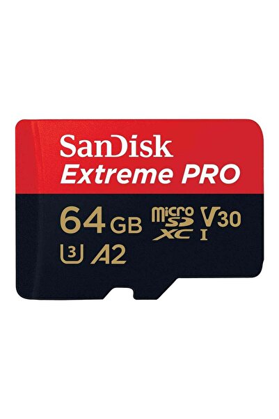 SanDisk Extreme Pro 64GB microSDXC A2 200MB/s SDSQXCU-064G-GN6MA