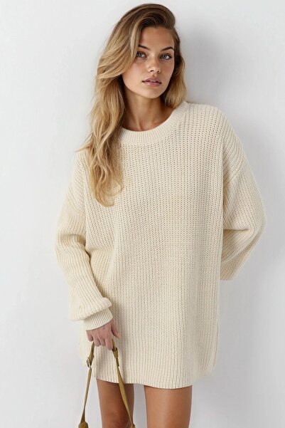Hiccup My Fashion Oversized Long Knitwear Sweater