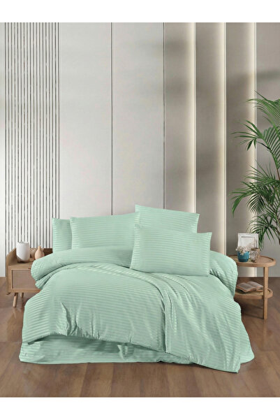 VİENNA Double Satin Duvet Cover Set 200X220 |   240X260 Bed Sheet |   2 Piece...