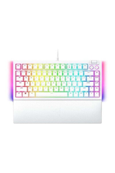 RAZER BlackWidow V4 75% Mechanical Gaming Keyboard - White (Tactile)