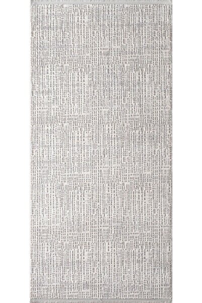 Artemis Halı Artemis Halı Özel Akrilik Dokuma Krem Gri Renkli Modern Halı EVA...