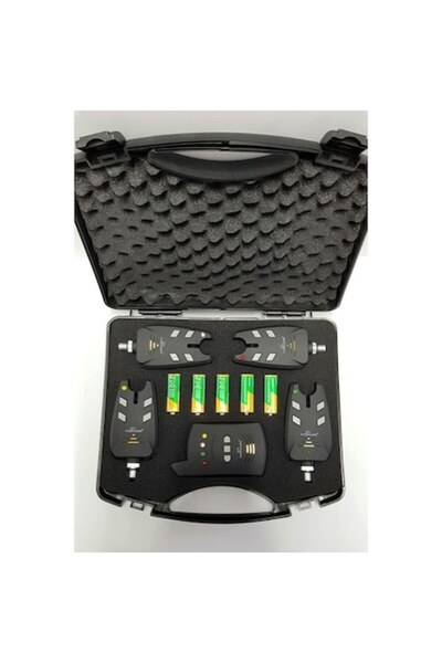 wind blade Set de 4 alarme plus stație WindBlade 526 cu geantă de transport și baterii incluse