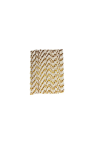 MEVEN Set Beauty 25 Stirring Spoons - Gold and Silver, 19.5 cm