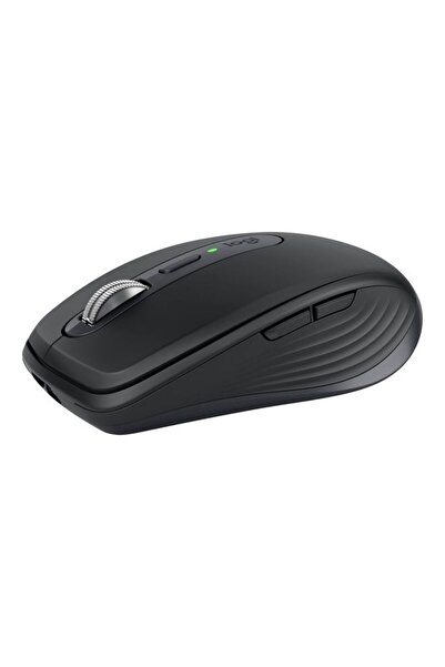 logitech ماوس لاسلكي صغير الحجم MX Anywhere 3S (أسود جرافيتي)