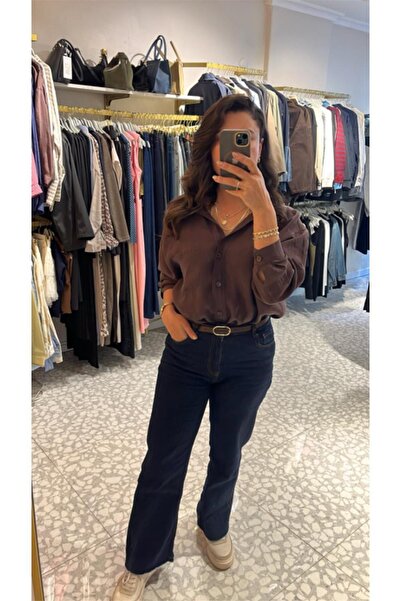 MU&ME BOUTİQUE Shirt Off-Shoulder Oversized