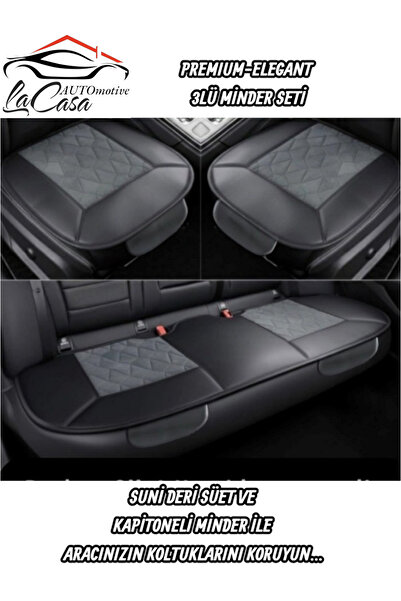 la casa غطاء مقعد السيارة من لاكاسا مريح، مصمم لتقويم العظام، مصنوع من الجلد ...