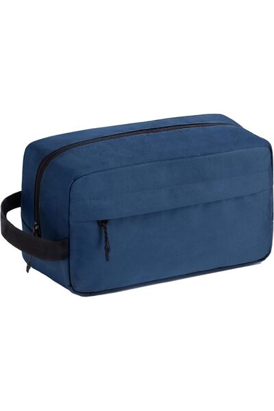 Generic Men Hanging Toiletry Bag Dopp Kit Water Resistant Shaving Organizer Travel Case Large Navy Blue