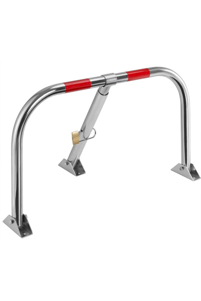 Deuba Parking barrier, 800 x 470 x 440 mm, Modern grey