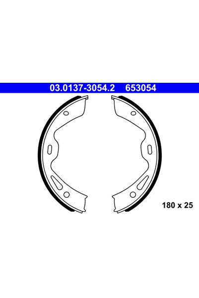Ate Set Saboti Frana Frana De Mana Porsche 911/918 Spyder/Boxster