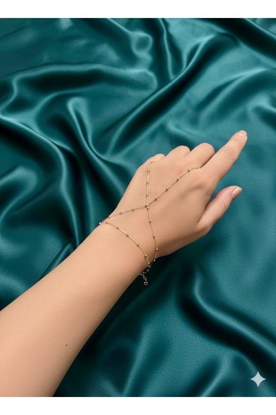 Çağla Accessories سوار شاهميران من الفولاذ مع تفاصيل توبتشوك