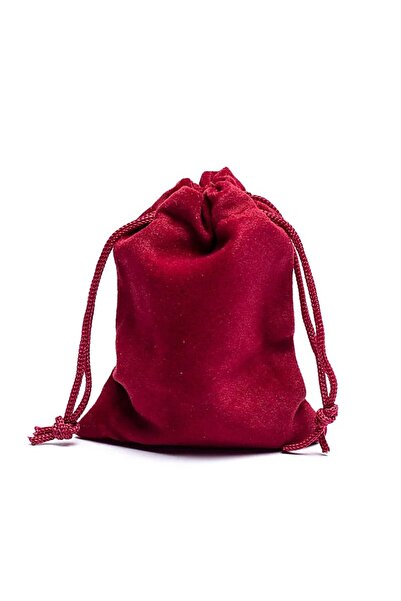 bag Saculet de cadou din catifea bordeaux XS -- 7x9cm