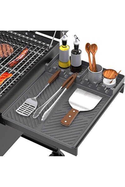 Arabest Silicone Grill Mat, Silicone Griddle Tools Mat with, Spatula Mat for ...