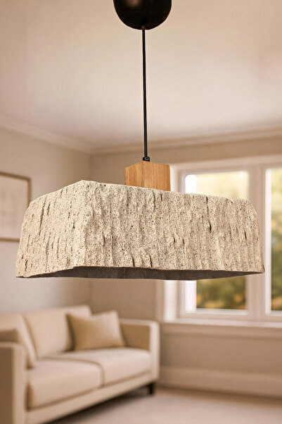 Hmydesign Monalitha Handmade Karbon Beton Avize