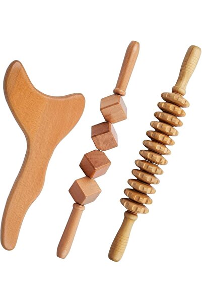 Arabest أدوات تدليك العلاج بالخشب، مجموعة تدليك مضادة للسيلوليت، أداة نحت الجسم