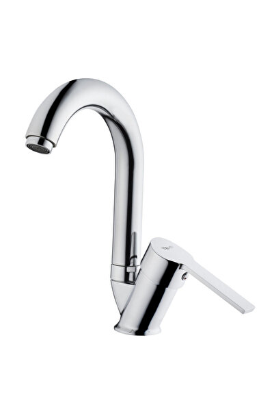 MegaVitrin صنبور حوض غسيل تيما فلورا كرومي |   خرطوم فليكسبيكس معتمد من TSE م...