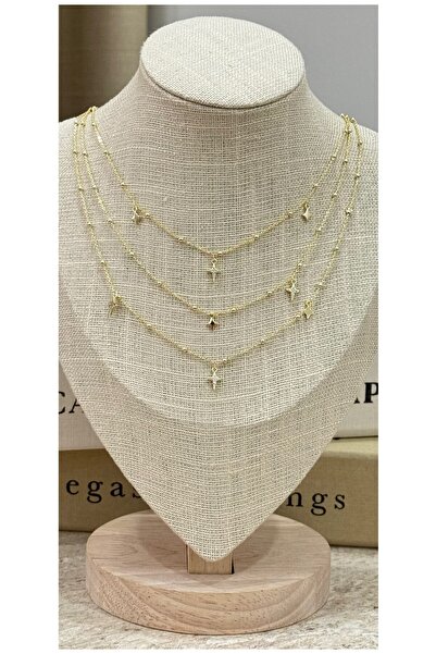 Regina Accessories Katmanlı Minimalist Yıldız Charm Kolye Kombini