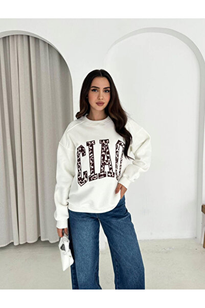 jöns since 1997 Дамска блуза Shardone CIAO с бродерия в кремаво