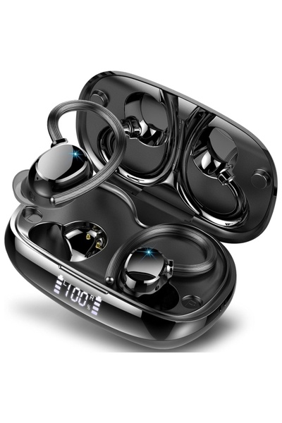 Runex Casti Audio Wireless, Model Race TX10, Sport, Microfon ENC, Afisaj LED,...