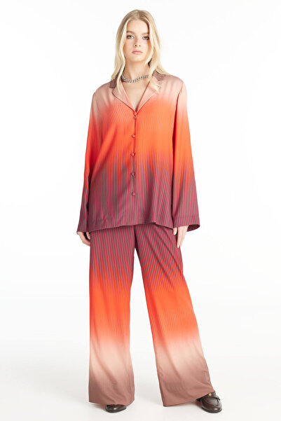 Ted Baker KIRMIZI DESENLİ PJ PANTOLON