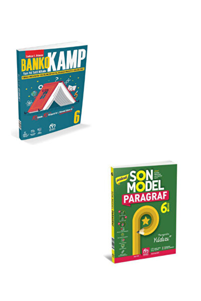 MODEL EĞİTİM YAYINCILIK 6.SINIF BANKO KAMP YARIYIL TATİL KİTABI + SON MODEL P...